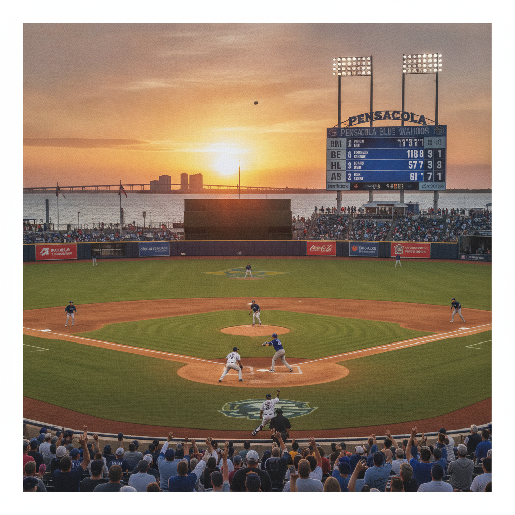Pensacola Blue Wahoos Command Division Lead as Late-August Playoff Push Heats Up