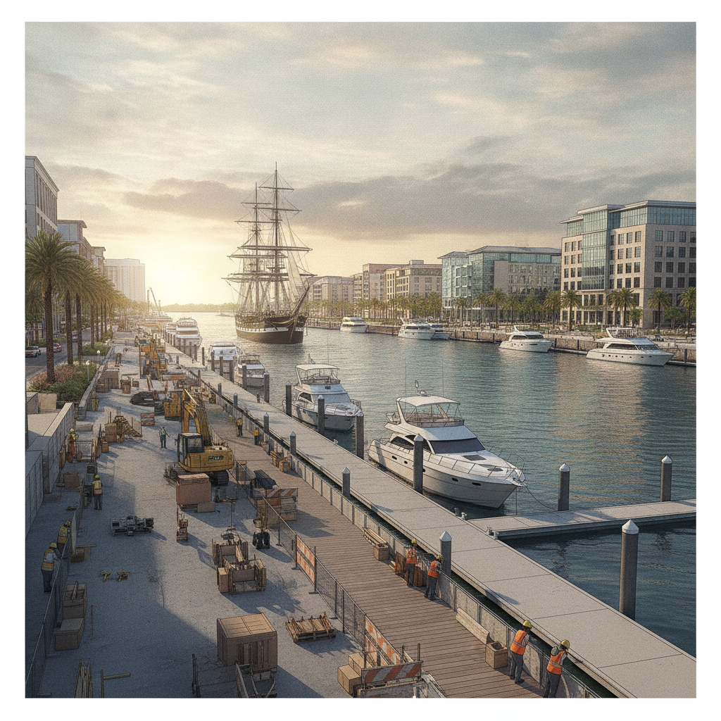 Pensacola Eyes Sail 250 Maritime Celebrations Amid Palafox Waterfront Upgrades