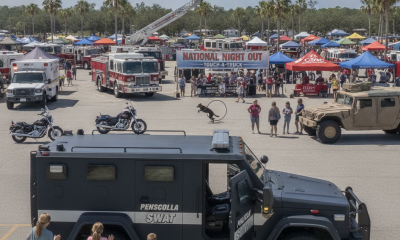 Pensacola Police to Host Free 'Touch-a-Truck' National Night Out Event on August 4