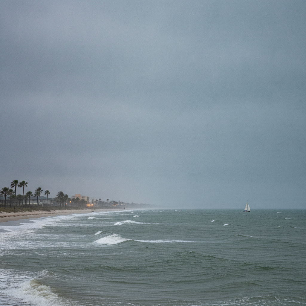 Pensacola Weather Update: Expect Cloud Cover, Light Drizzle, and Increasing Winds