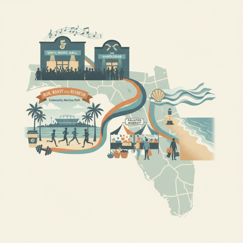 Pensacola Weekend Event Guide: Arts, Live Music, and Wellness Set Across Escambia County