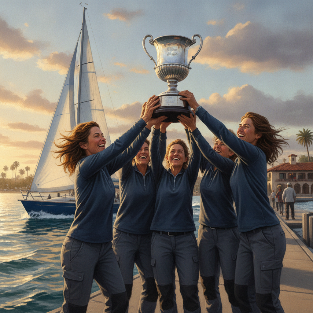 Pensacola Yacht Club Women's Sailing Team Captures Historic Knost Championship Victory After 53 Years