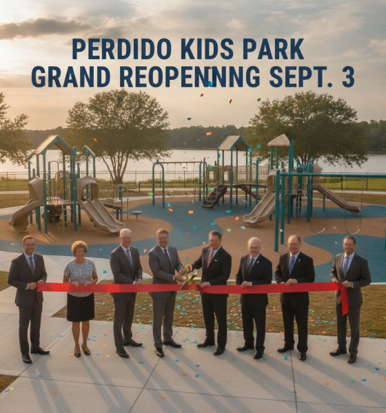 Perdido Kids Park Set for Grand Reopening and Ribbon Cutting on Sept. 3 — Perdido Kids Park reopening