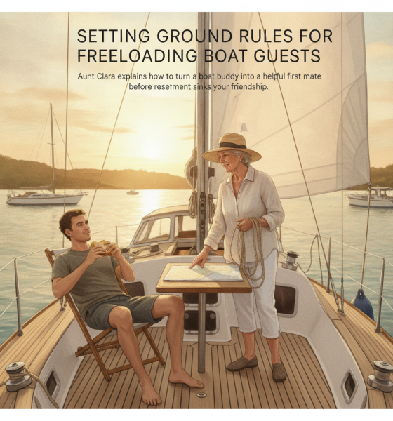 Setting Ground Rules for Freeloading Boat Guests