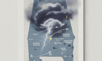 Special Weather Statement: Baldwin Central; Baldwin Coastal; Escambia Coastal