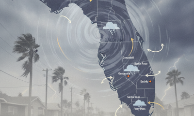 Special Weather Statement: Baldwin Central; Escambia Inland; Escambia Coastal; Santa Rosa Inland; Santa Rosa Coastal