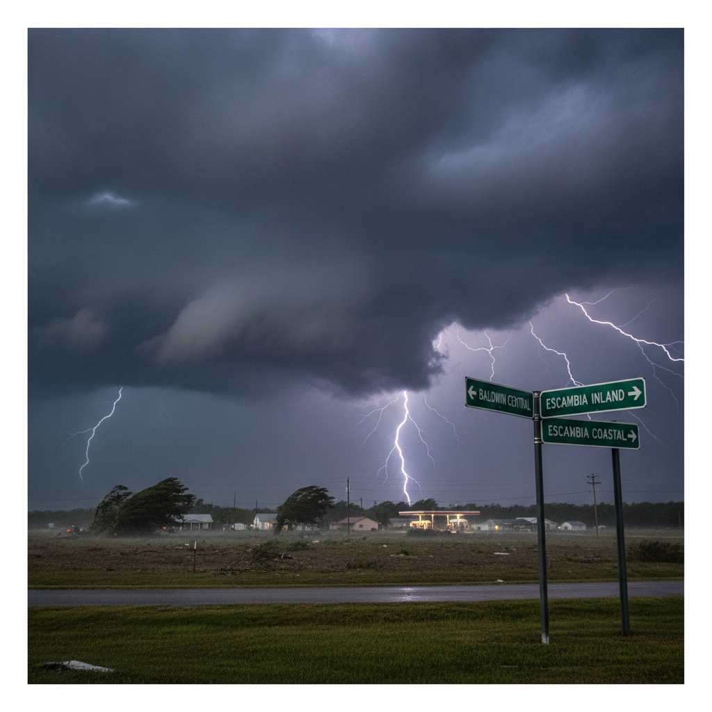 Special Weather Statement: Baldwin Central; Escambia Inland; Escambia Coastal