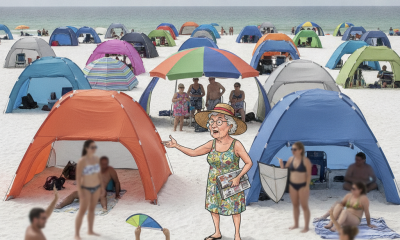 Turf Wars on the White Sand: Navigating Canopy Chaos at Casino Beach