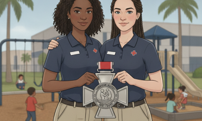 Two NAS Pensacola Child Care Staff Earn Red Cross Lifesaving Honor After Saving Child's Life