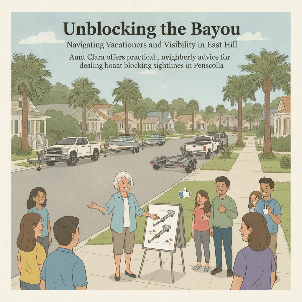 Unblocking the Bayou: Navigating Vacationers and Visibility in East Hill