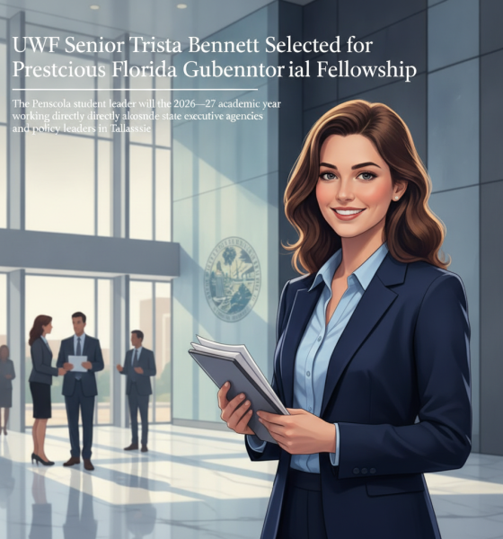 UWF Senior Trista Bennett Selected for Prestigious Florida Gubernatorial Fellowship