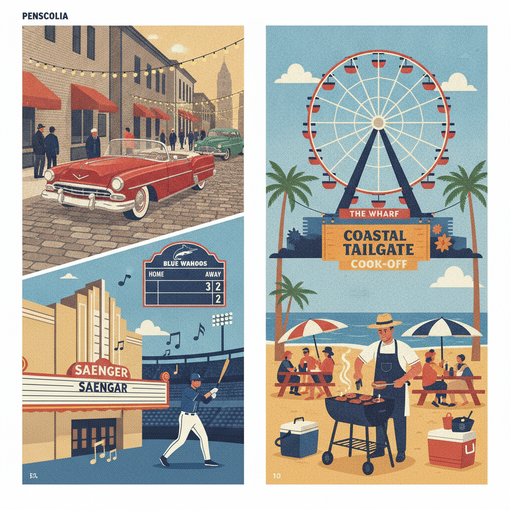 Weekend Event Guide: Classic Cars, Vince Gill, and Minor League Baseball in Pensacola and Orange Beach