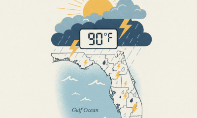Weekend Weather Outlook: Scattered Afternoon Storms and 90-Degree Heat Set to Return Across Northwest Florida