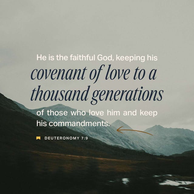 Deuteronomio 7:9 explicacion