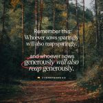 2 Corintios 9:6 explicacion