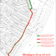 Map showing the location of the proposed 24-inch force main replacement along Monteign — ECUA Monteigne Drive construction
