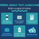 Graphic promoting Florida Preparedness Month with tips for storm supplies, includin — Florida Preparedness Month Pensacola
