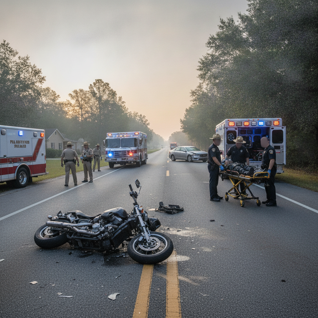 cantonment motorcycle accident