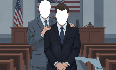 Legal gavel and court documents tied to the Navarre man PPP fraud Pensacola case.