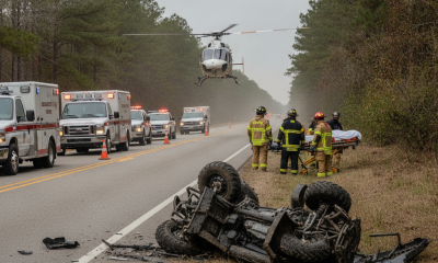 accidente de ATV en Walnut Hill