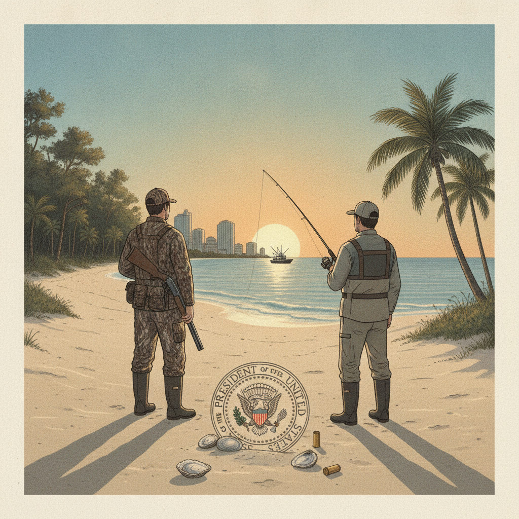 caza y pesca en Pensacola — Federal Hunting and Fishing Executive Order Pensacola
