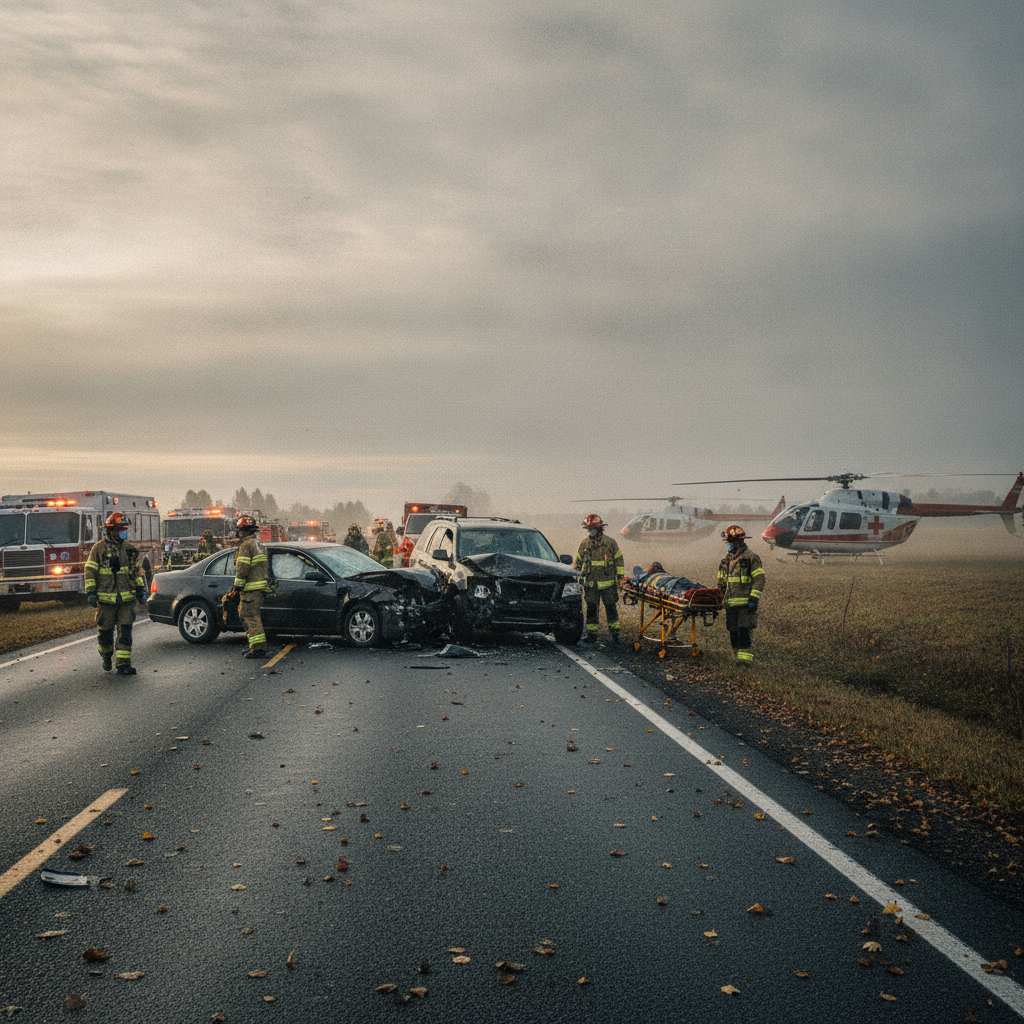 Walnut Hill Highway 97 crash