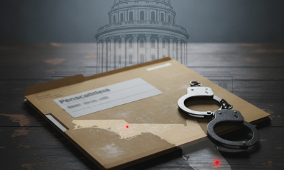 Legal documents and a gavel concerning the Joshua Barber federal indictment Pensacola case.