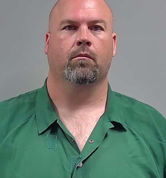 Eric Douglas McClure with goatee wearing a green collared shirt — Flomaton parents attempted murder