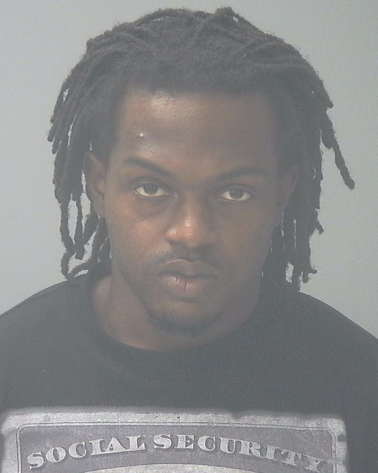 Mugshot of a man with dreadlocks and a serious expression — Vontavius Jamaal Bradley