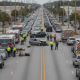 Emergency crews respond to a severe North W Street crash in Pensacola, with damaged vehic — North W Street crash Pensacola