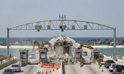 obras en Pensacola Beach Boulevard
