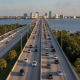 Traffic flows smoothly on the Pensacola Bay Bridge with clear skies and open lanes visible. — Pensacola Traffic Report