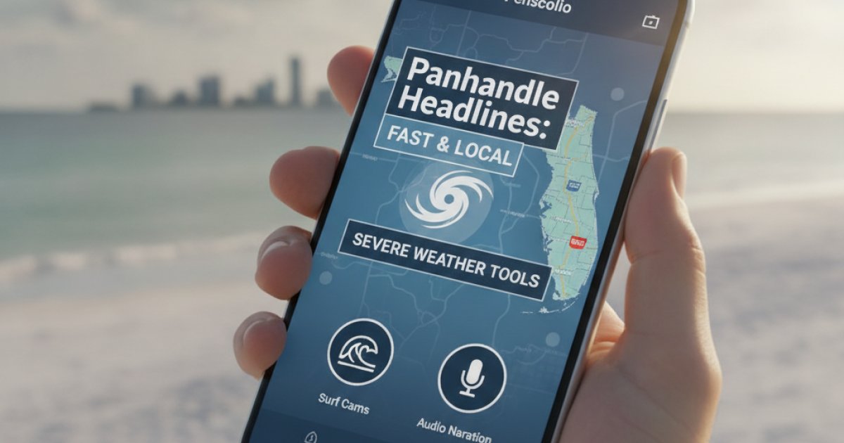 Pensacola Weather Alerts App — aplicación de clima Pensacola