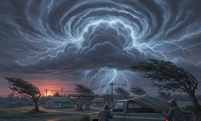 tormenta fuerte Escambia Santa Rosa