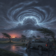 tormenta fuerte Escambia Santa Rosa