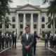 Gavel and law books representing legal proceedings in a Tallahassee bank robbery case. — robo bancario en Tallahassee