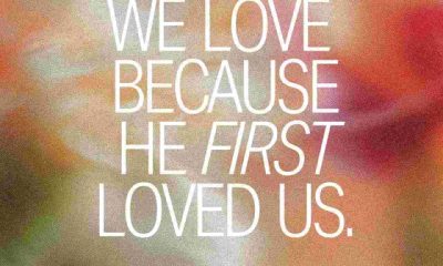 Text graphic featuring the verse 1 John 4:19, emphasizing love and faith. — 1 John 4 19 meaning — 1 Juan 4:19