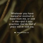 Filipenses 4:9 explicación — Philippians 4:9 meaning