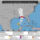 Hurricane Isaias forecast map showing storm path and warnings for Pensacola and surrounding a — Hurricane Isaias Pensacola
