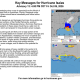 Hurricane Isaias advisory graphic detailing storm impacts and warnings for Escambia Co — Hurricane Isaias Pensacola update