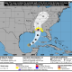 Projected path of Tropical Storm Isaias showing cone of uncertainty and warnings for the — Tropical Storm Isaias Pensacola