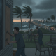 Residents in Pensacola prepare for Hurricane Isaias by boarding up windows and securing outdo — Hurricane Isaias Pensacola