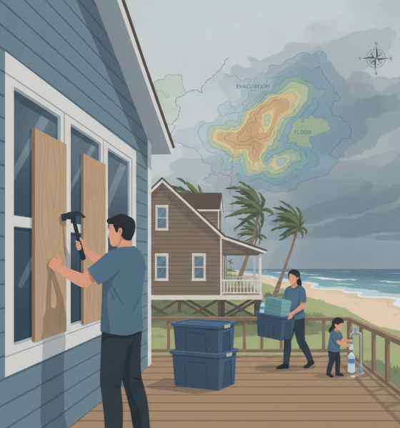 preparacion para huracanes condado de escambia