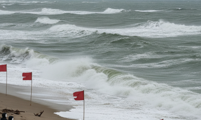 Alerta meteorológica costera por alto riesgo de corrientes de resaca en Florida y el Golfo. — corrientes de resaca florida