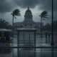 cierres por tormenta en Escambia County