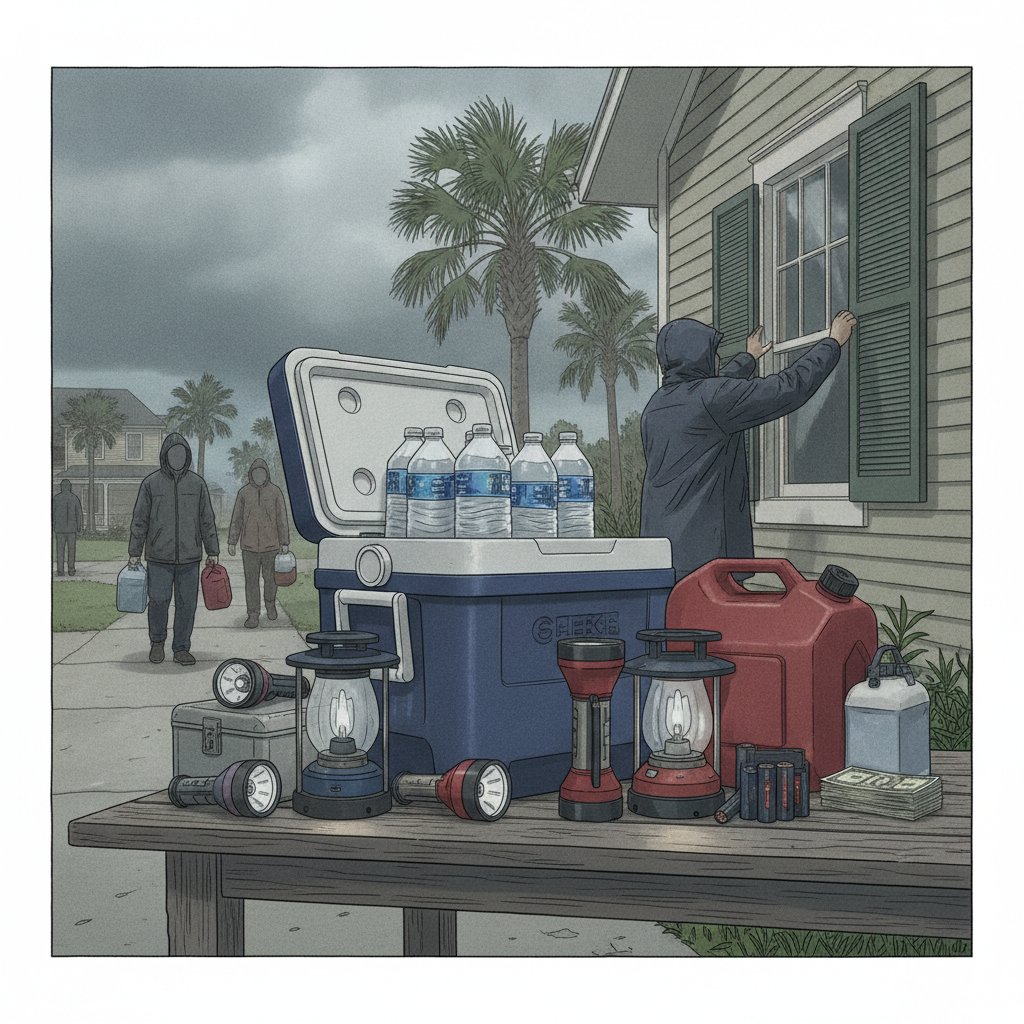 preparación para huracanes en Pensacola