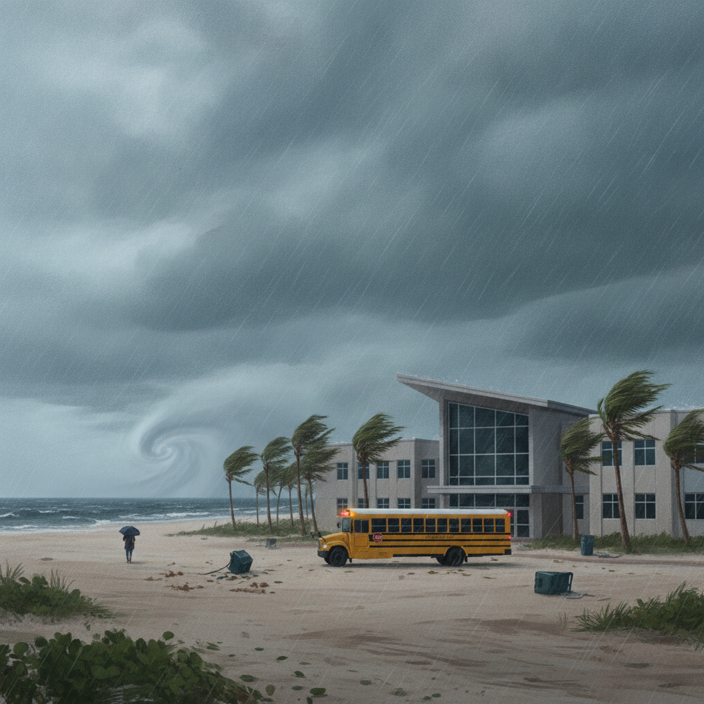Escambia County school closures Tropical Storm Bertha