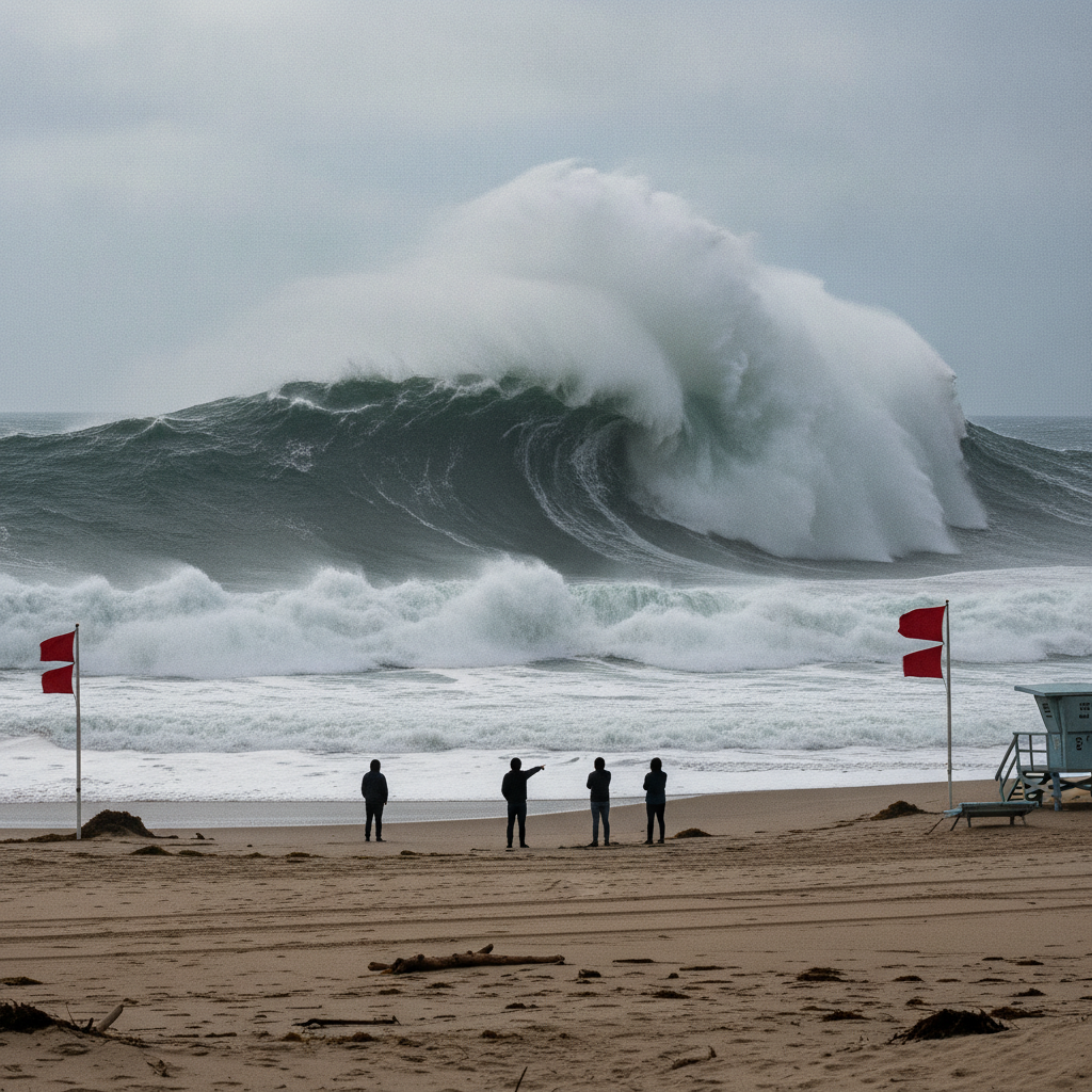 Pensacola Beach high surf advisory