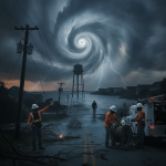Utility workers respond to power outages in Escambia County as Hurricane Isaias approaches — Escambia County Power Outages