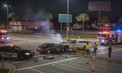 Ten Mile Road Chemstrand Road crash